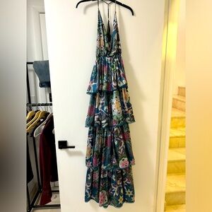 OndadeMar Maxi Tiered Dress - Size S